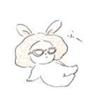 Fluffy bunny 1（個別スタンプ：6）