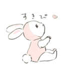 Fluffy bunny 1（個別スタンプ：8）