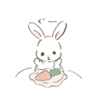 Fluffy bunny 1（個別スタンプ：9）