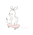 Fluffy bunny 1（個別スタンプ：22）