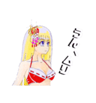 頑張る巫女お姉さん11（個別スタンプ：36）