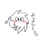 ふわかわキャラ（個別スタンプ：15）