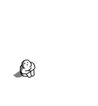 元気の無い人間（個別スタンプ：6）