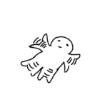 元気の無い人間（個別スタンプ：8）
