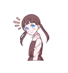 後輩系女子ちゃん（個別スタンプ：3）