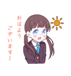 後輩系女子ちゃん（個別スタンプ：6）