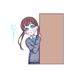 後輩系女子ちゃん（個別スタンプ：17）