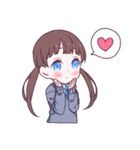 後輩系女子ちゃん（個別スタンプ：24）