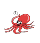 クセが強めなうみのなかまたち（個別スタンプ：3）