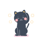 nanto 黒猫（個別スタンプ：30）