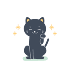 nanto 黒猫（個別スタンプ：32）