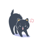 nanto 黒猫（個別スタンプ：33）