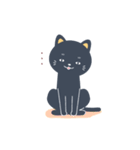 nanto 黒猫（個別スタンプ：36）