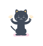 nanto 黒猫（個別スタンプ：39）