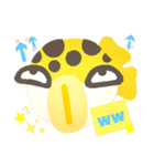 みどりフグ丸福（個別スタンプ：8）