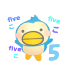 ワンツーぺんちゃん（個別スタンプ：5）