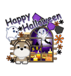 ミニチュアシュナウザーのHappy Halloween（個別スタンプ：2）