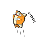 konkonちゃんの表情色々LINEスタンプ（個別スタンプ：9）