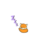 konkonちゃんの表情色々LINEスタンプ（個別スタンプ：19）
