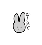 しろとはいのうさぎ（個別スタンプ：7）