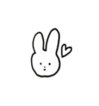 しろとはいのうさぎ（個別スタンプ：18）