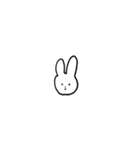 しろとはいのうさぎ（個別スタンプ：22）