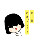 スタンプを作ってみたの巻（個別スタンプ：7）