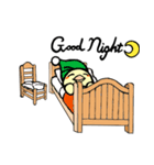 名画の中のピーコ（個別スタンプ：8）