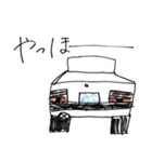 ゆーにーず 車スタンプ ver.2.0（個別スタンプ：2）