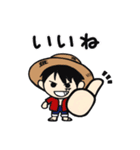 ONE PIECE×ラヴィ＊毎日使えるスタンプ＊（個別スタンプ：1）