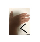 指文字最高（個別スタンプ：8）
