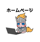 脱毛サロンKNIGHTの騎士スタンプ（個別スタンプ：35）