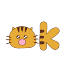毎日使える！！ とら猫のスタンプ（個別スタンプ：13）