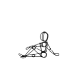 マネキン人 2 (文字なし)（個別スタンプ：8）