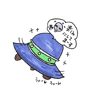 謙虚な宇宙人（個別スタンプ：36）