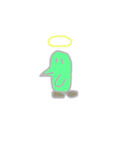 かわいい独特なキャラクターセット！（個別スタンプ：2）