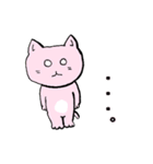 さくら色の猫 ベトナム語とタガログ語（個別スタンプ：5）