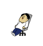 ほのぼのおじさんの日常2（個別スタンプ：5）