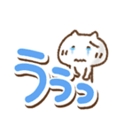 でか文字単純リアクションねこ（個別スタンプ：40）