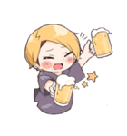 大人りかちゃんスタンプ（個別スタンプ：4）