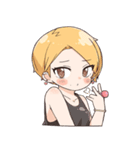 大人りかちゃんスタンプ（個別スタンプ：7）