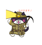 おしゃれねこ。（個別スタンプ：10）