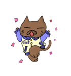 おしゃれねこ。（個別スタンプ：16）