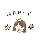 がーるの日 3 ポジティブ（個別スタンプ：1）