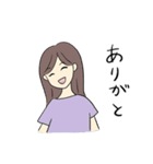 がーるの日 3 ポジティブ（個別スタンプ：21）