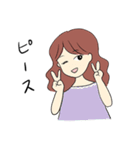 がーるの日 3 ポジティブ（個別スタンプ：30）