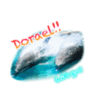 パラオのイルカスタンプ Dolphins Pacific（個別スタンプ：12）