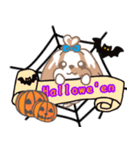 シーズー ハロウィーンスタンプ（個別スタンプ：1）