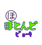 思い出すと、笑いが止まらない死語スタンプ（個別スタンプ：16）