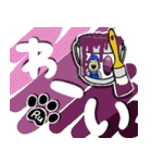 見やすい  でか文字 (カラー  ペイント)（個別スタンプ：25）